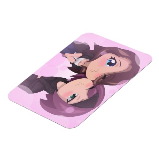 Sharm & Gigi Chibi Magnet (Linke Seite)