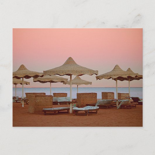 Sharm Sunset Postkarte (Vorderseite)