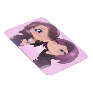 Sharm u. Gigi Chibi Magnet