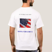 Sharma/Gregory 08 T-Shirt (Rückseite)