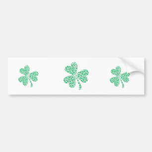 Sharmocks für den St. Patrick's Day Autoaufkleber