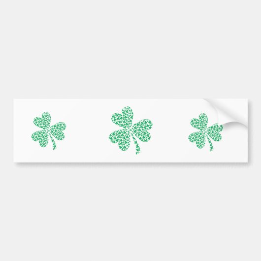 Sharmocks für den St. Patrick's Day Autoaufkleber (Vorne)