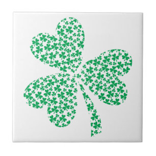 Sharmocks für den St. Patrick's Day Fliese