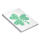 Sharmocks für den St. Patrick's Day Notizblock (Rechte Seite)