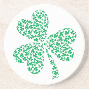 Sharmocks für den St. Patrick's Day Untersetzer