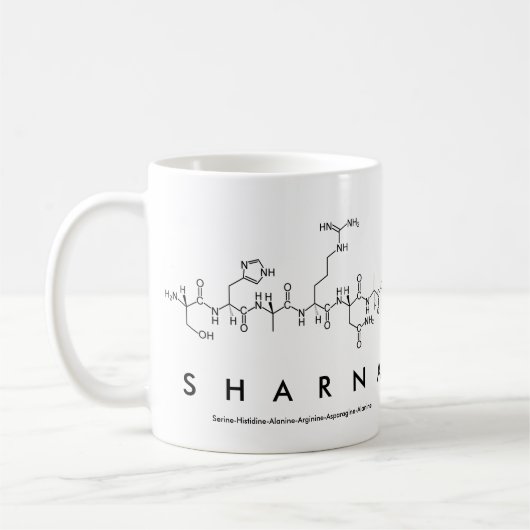 Sharna Peptid-Namen-Tasse Kaffeetasse (Links)