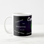 Sharnias Steinbock-Tasse Kaffeetasse (Links)