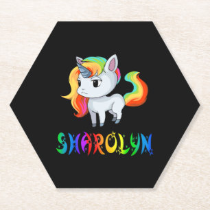 Sharolyn Unicorn Untersetzer