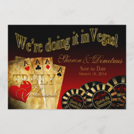 Sharon & Demetrius Las Vegas Save the Date