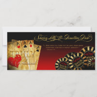 Sharon & Demetrius LINEN Las Vegas Deluxe Red