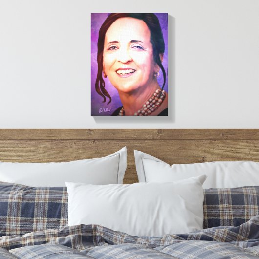 Sharon Leinwanddruck (Insitu (Schlafzimmer))