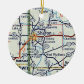 Sharon PA Keramik Ornament (Vorne)