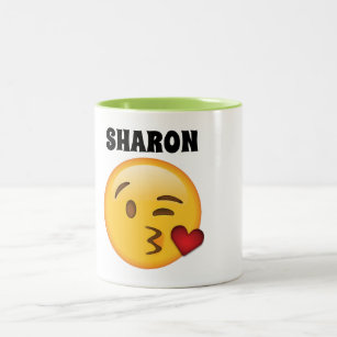 Sharon-Personalisierte emoji Tasse