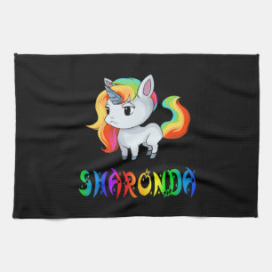 Sharonda Einhorn Geschirrtuch