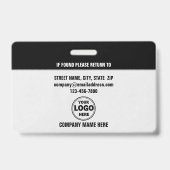 Sharp & Beruflich: Benutzerdefinierte Sicherheitsh Ausweis (Rückseite)