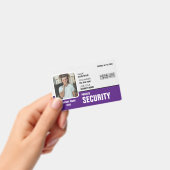 Sharp & Beruflich: Benutzerdefinierte Sicherheitsh Ausweis (Handheld)