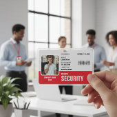 Sharp & Beruflich: Benutzerdefinierte Sicherheitsh Ausweis