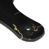 Sharp Black and Gold Marmor Schneidebrett (Ecke)