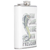 Sharp bleibe, Strike mit Präzision - Cobra Design Flachmann (Rechts)