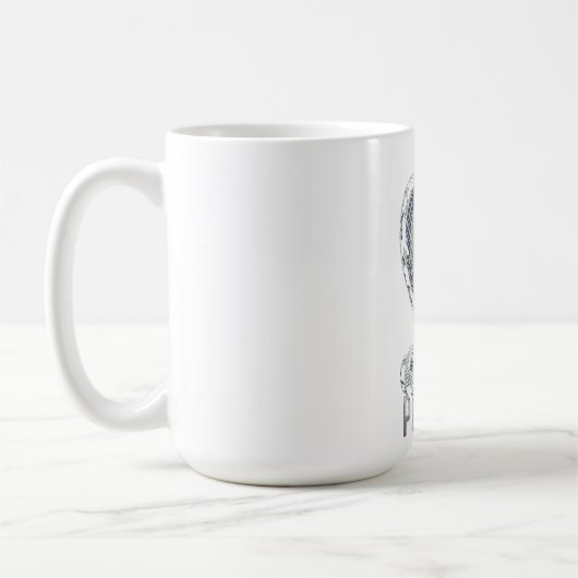 Sharp bleibe, Strike mit Präzision - Cobra Design Kaffeetasse (Links)
