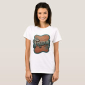 Sharp Blue FREEDOM Statement T-Shirt (Vorne ganz)