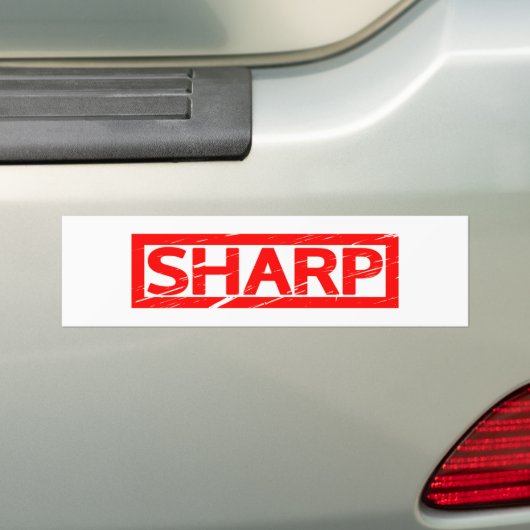 Sharp-Briefmarke Autoaufkleber (Auf Auto)