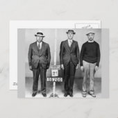 Sharp Dressed Men: 1933 Postkarte (Vorne/Hinten)