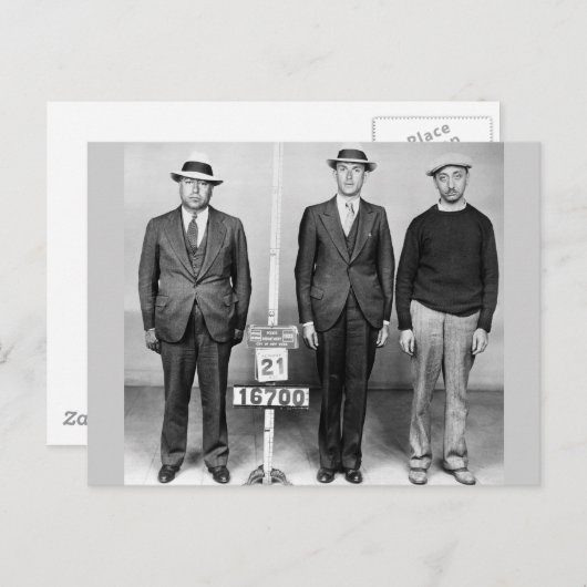 Sharp Dressed Men: 1933 Postkarte (Vorne/Hinten)