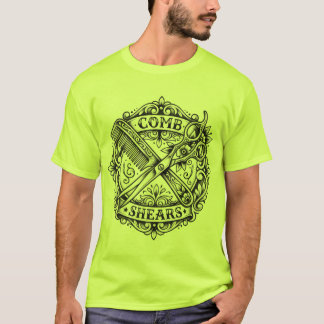 Sharp Edge: Barbers Erbe-T-Shirt T-Shirt