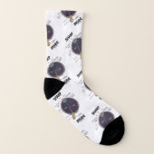 Sharp Eye (I) Inside Anatomical Eyeball Humor Socken (Rechts - Außen)