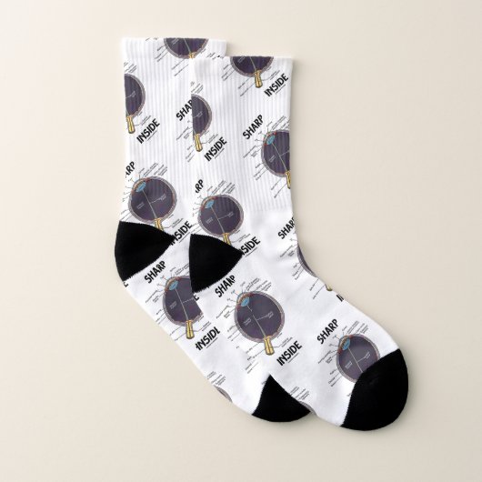 Sharp Eye (I) Inside Anatomical Eyeball Humor Socken (Paar)