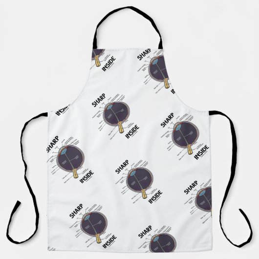 Sharp Eye (I) Inside Anatomical Eyeball Spaß Schürze (Vorderseite)