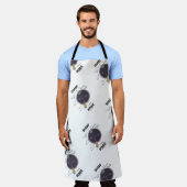 Sharp Eye (I) Inside Anatomical Eyeball Spaß Schürze (Getragen)