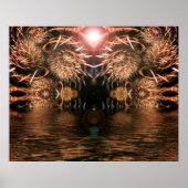 Sharp Focus Fraktal Poster (Vorne)