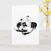 Sharp Hallo Karte (Gelbe Blume)