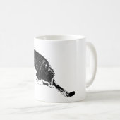 Sharp Ink Cat bringt kühnes Calm zu den Morgen Kaffeetasse (VorderseiteRechts)