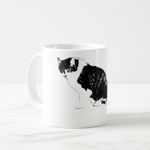 Sharp Ink Cat bringt kühnes Calm zu den Morgen Kaffeetasse