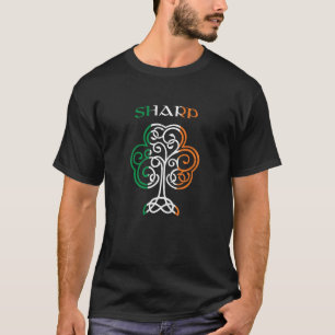 SHARP Irischer Name Shamrock Irland Flagge Familie T-Shirt