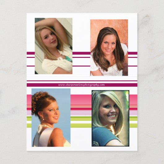 Sharp Kreationen Senior Specials Flyer (Hinten)