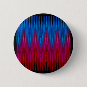 Sharp Lines of Yin Yang Abstraction Art Design Button