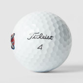 "Sharp-Logo für Barbers" Golfball (Logo)