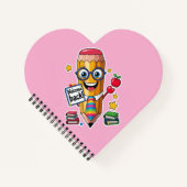 Sharp-Looking - Zurück zum Schulplaner Notizblock (Vorderseite)