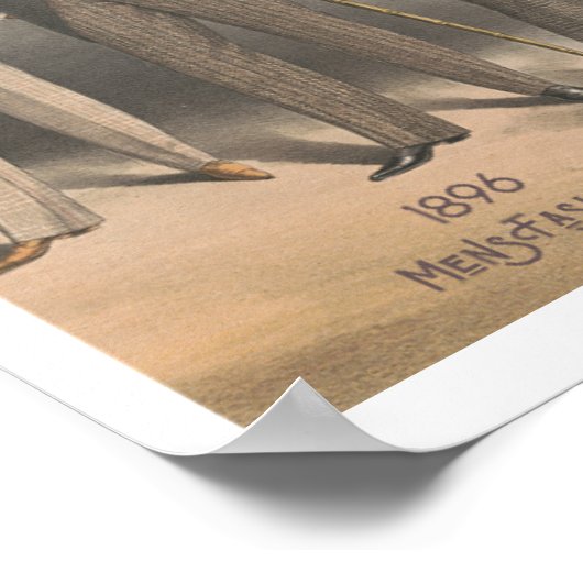 Sharp Men Fashion Poster (Ecke)