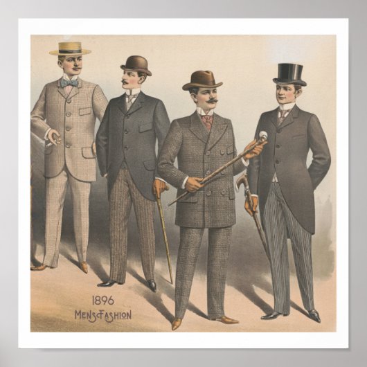 Sharp Men Fashion Poster (Vorne)