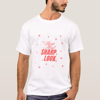 Sharp Mind Sharp Look Men's T - Shirt#manbesictshi T-Shirt