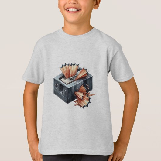 Sharp Minds beginnen mit Sharp Pencils T-Shirt (Vorderseite)