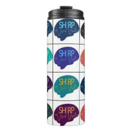 SHARP Multi Color Thermosbecher