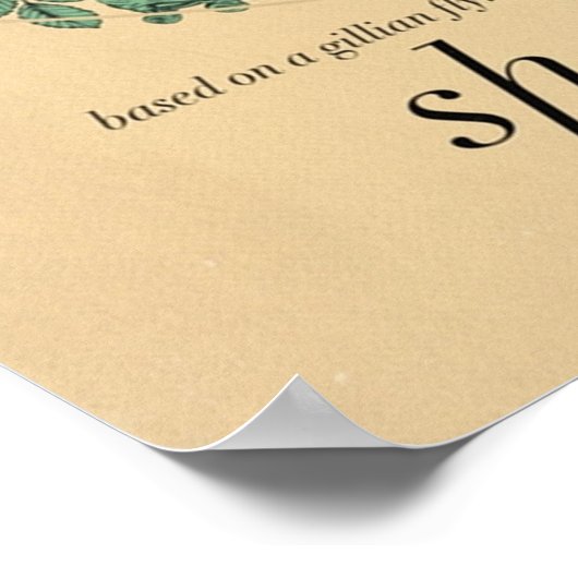 Sharp Objects Poster (Ecke)