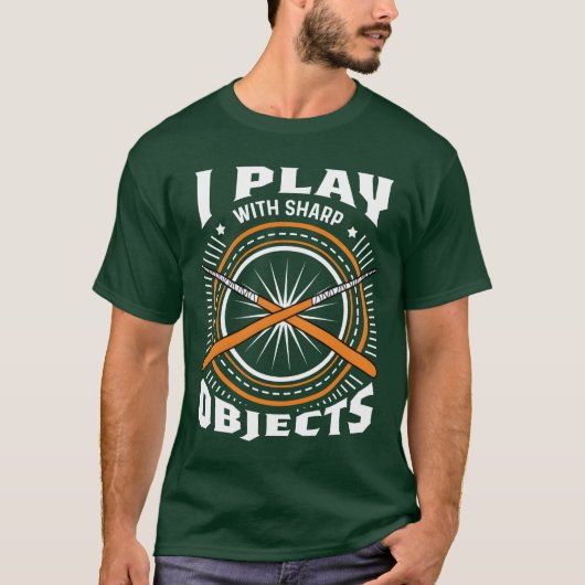 Sharp Objects Sportler Geschenk Junge Geschenk T-Shirt (Vorderseite)
