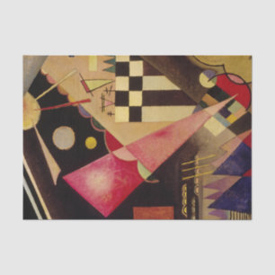 Sharp Pink von Wassily Kandinsky Seidenpapier